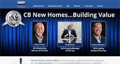 Desktop Screenshot of cbnewhomesandcondos.com